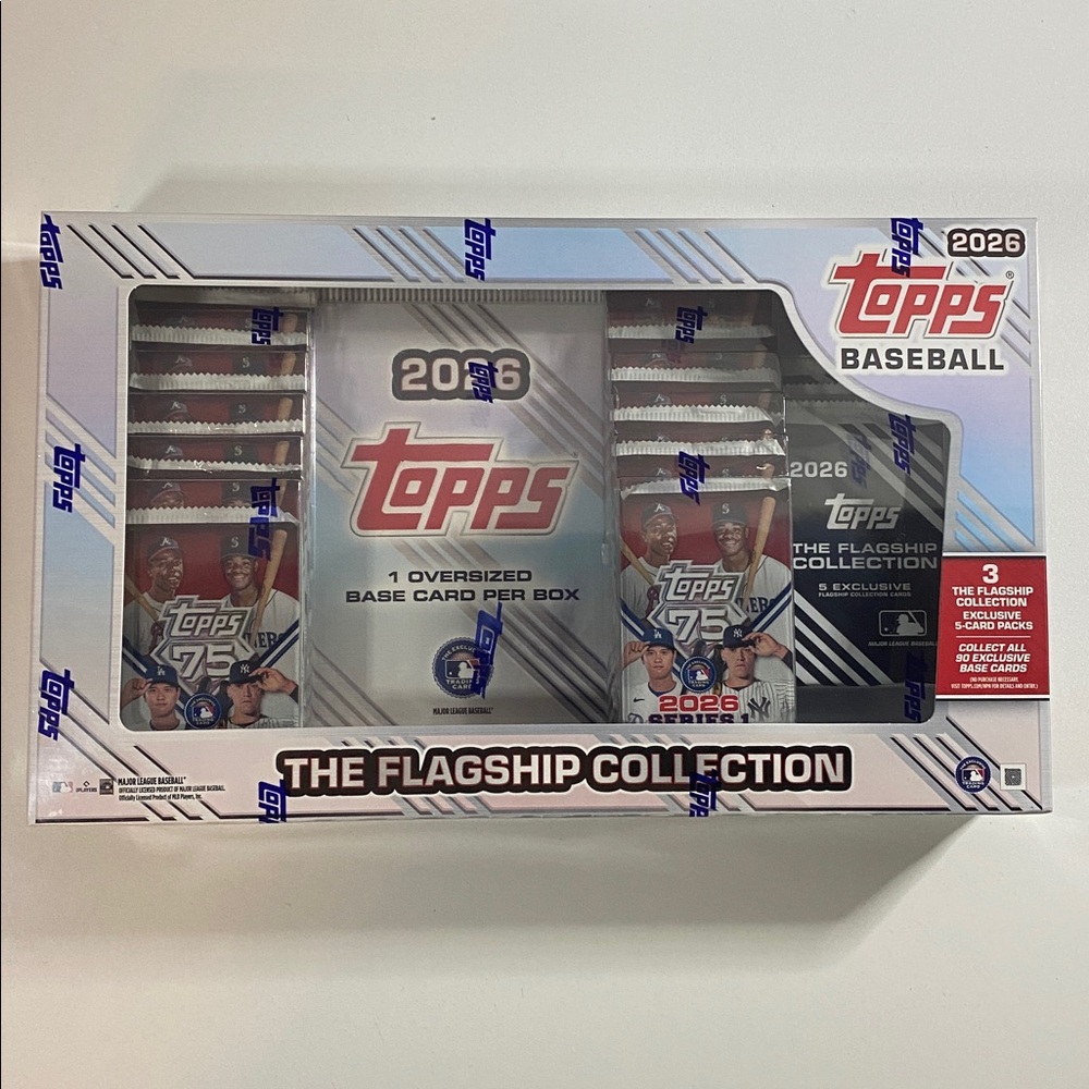 2026 Topps Flagship Collection MLB Baseball New Sealed Box Cotsco Ready to Ship